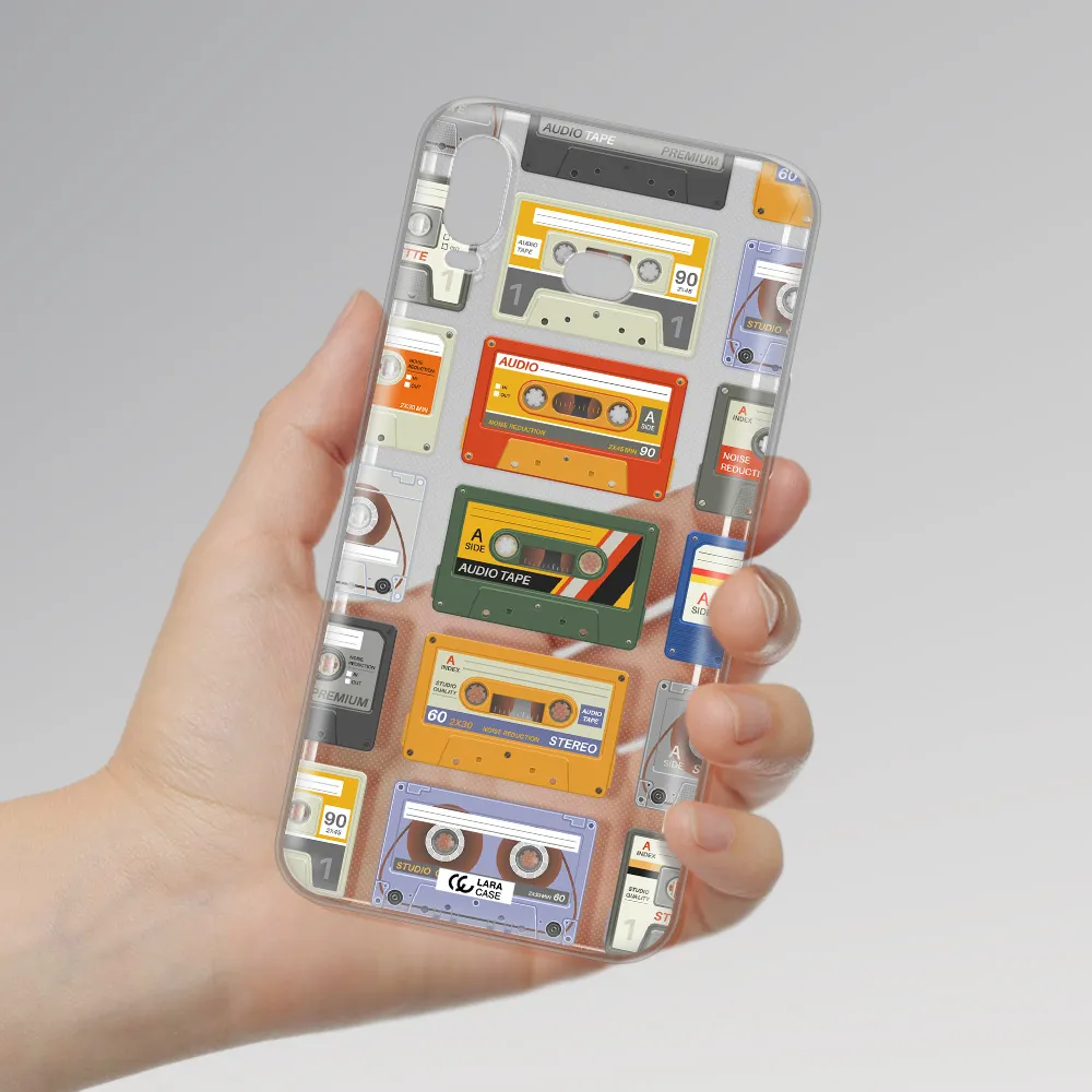 All My Cassettes Samsung A6S Clear TPU Case