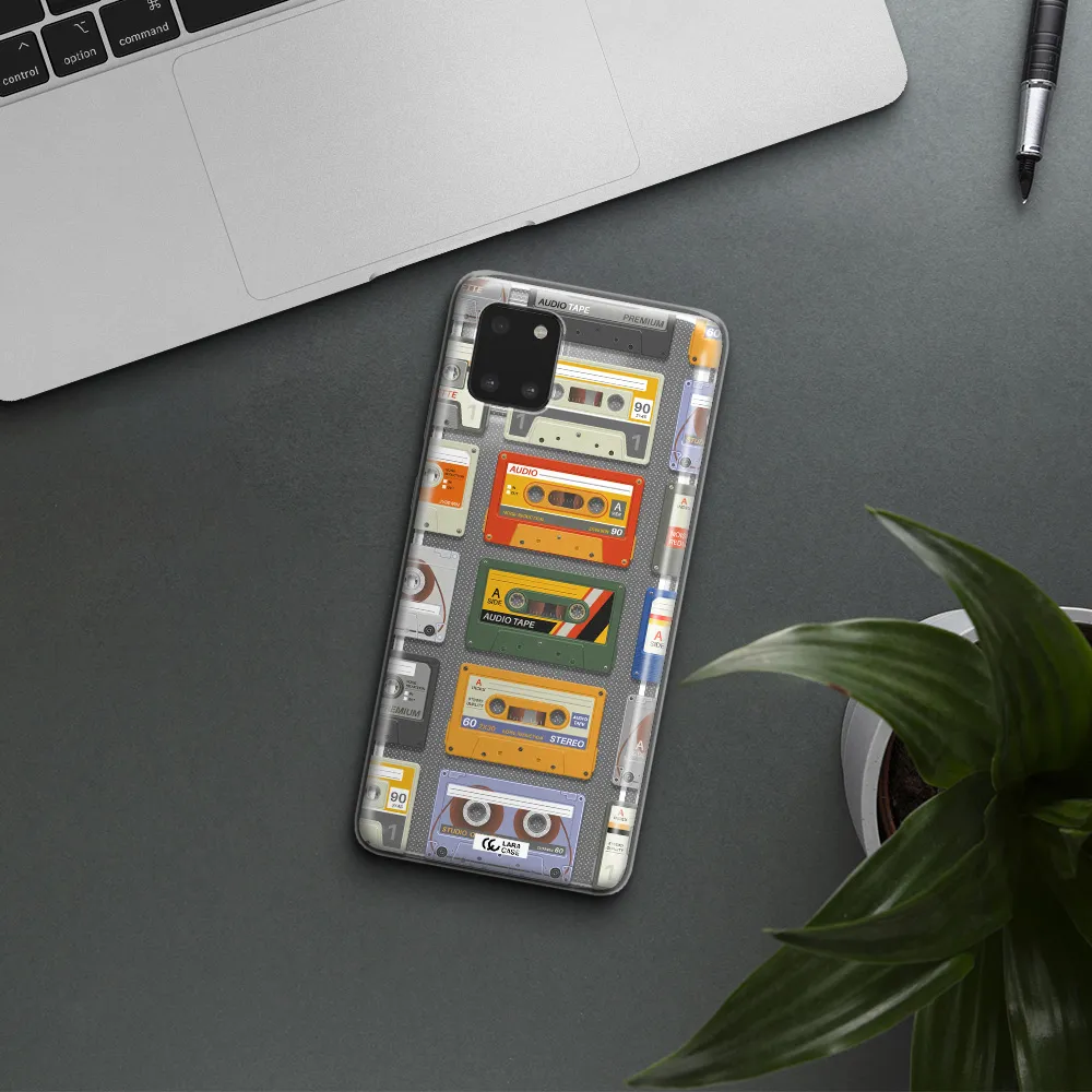 All My Cassettes Samsung A81 Clear TPU Case