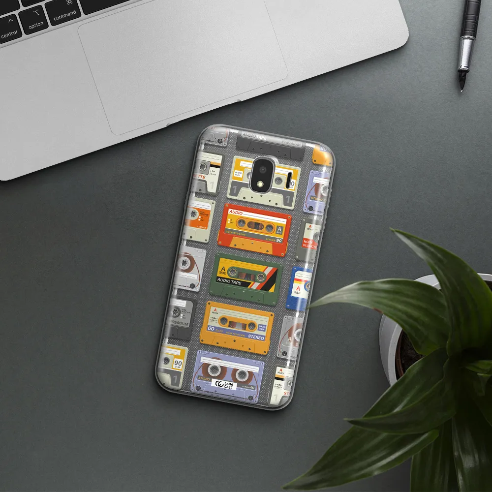 All My Cassettes Samsung J4 Clear TPU Case