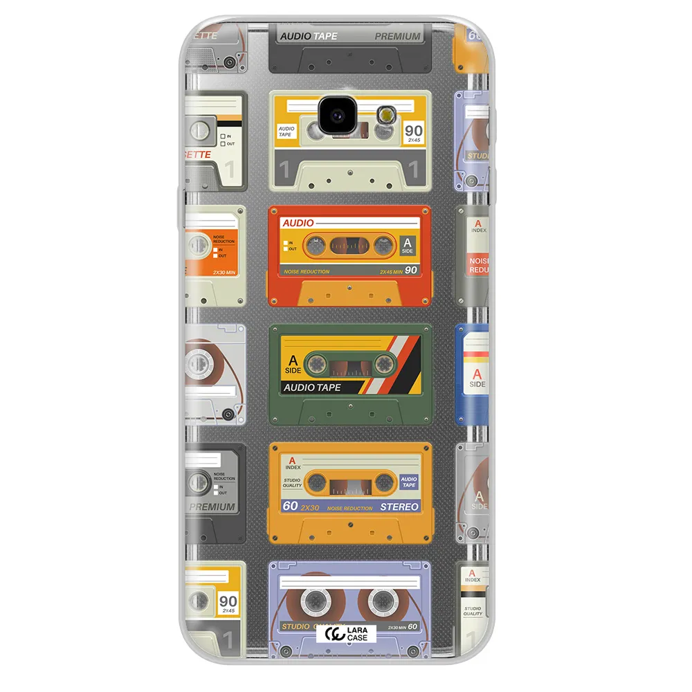All My Cassettes Samsung J4 Plus Clear TPU Case