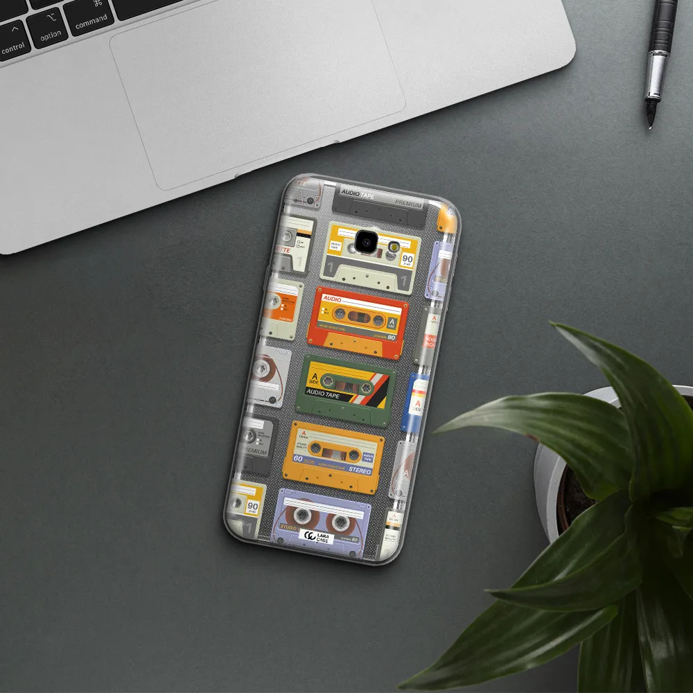 All My Cassettes Samsung J4 Plus Clear TPU Case