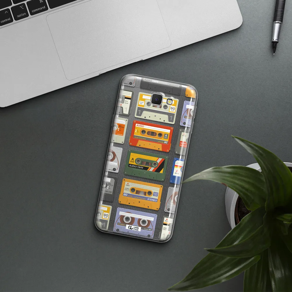 All My Cassettes Samsung J5 Prime Clear TPU Case