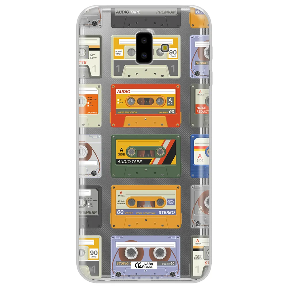 All My Cassettes Samsung J6 Plus Clear TPU Case