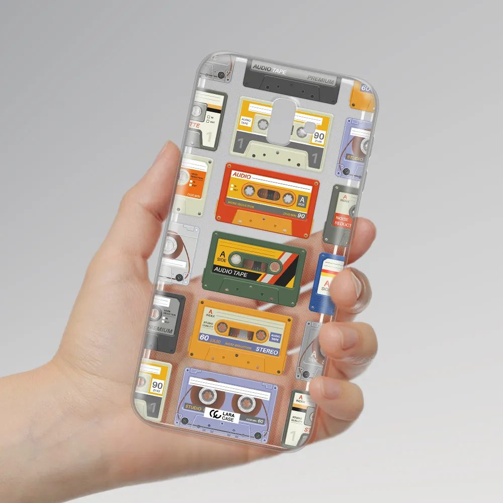 All My Cassettes Samsung J6 Plus Clear TPU Case