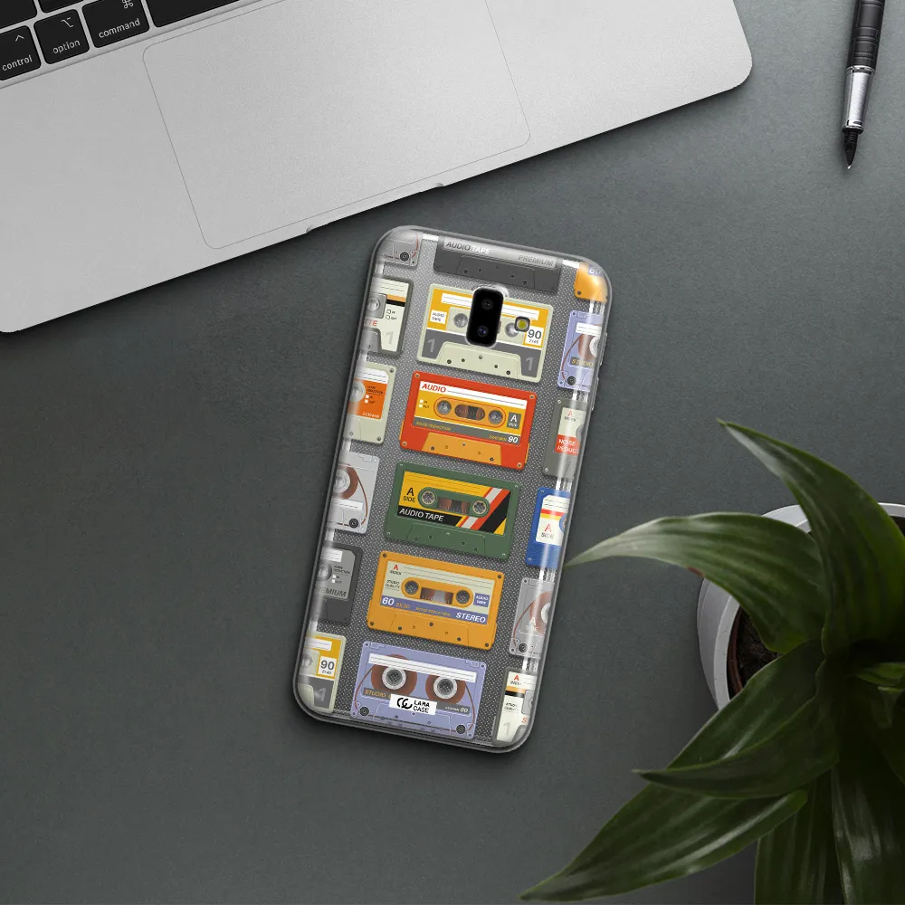 All My Cassettes Samsung J6 Plus Clear TPU Case