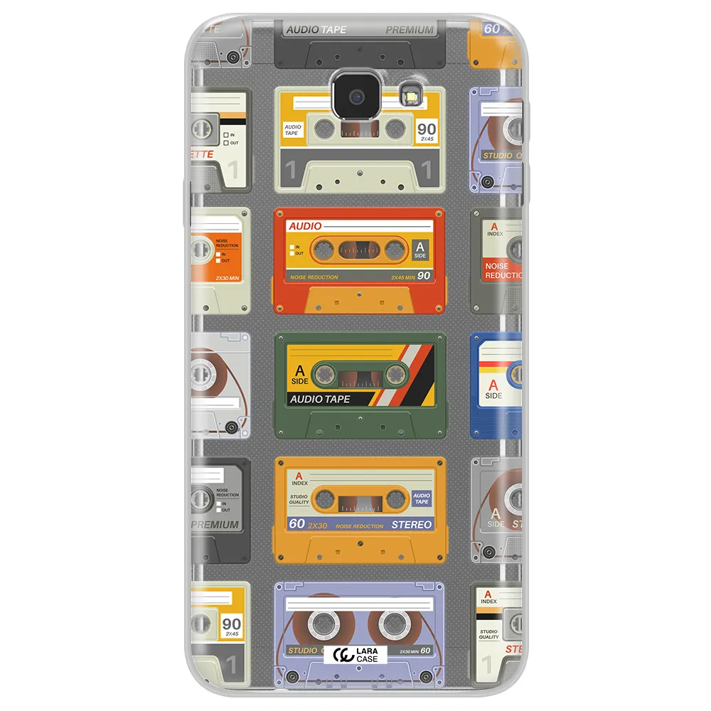 All My Cassettes Samsung J7 Prim Clear TPU Case