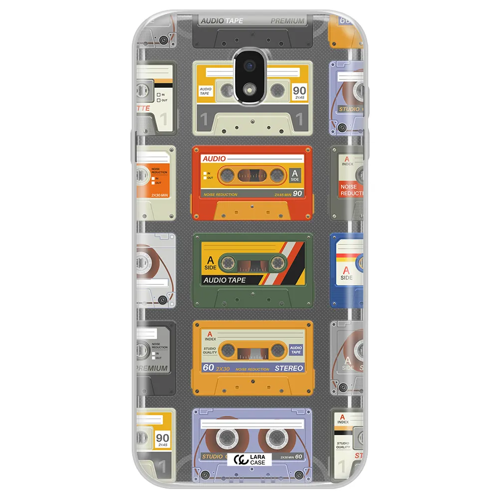 All My Cassettes Samsung J7 Pro Clear TPU Case
