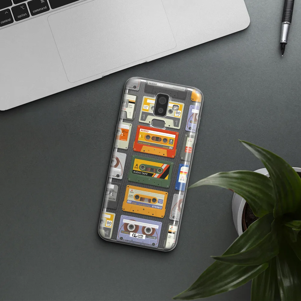 All My Cassettes Samsung J8 Clear TPU Case