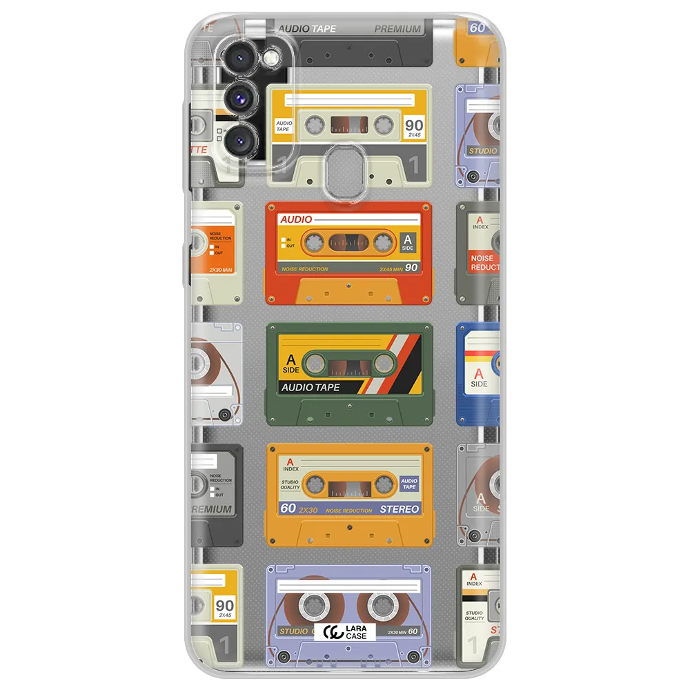 All My Cassettes Samsung M30S Clear TPU Case