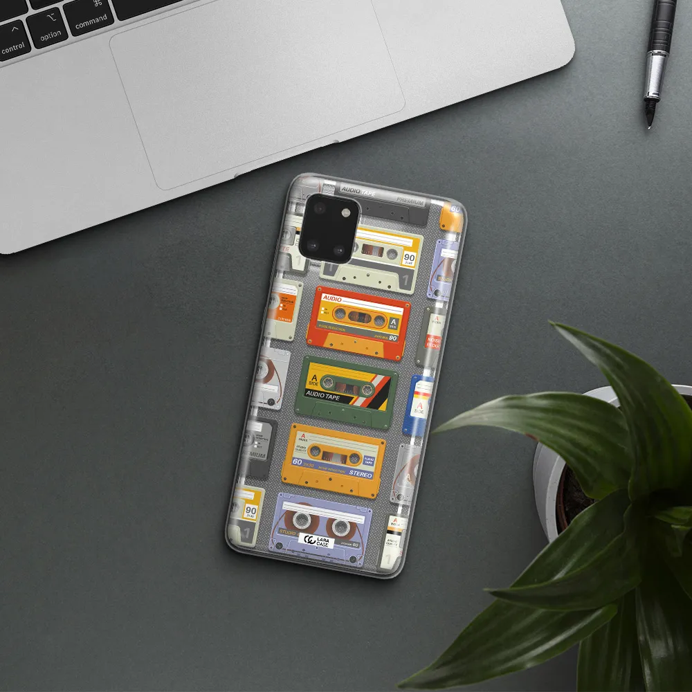 All My Cassettes Samsung Note 10 Lite Clear TPU Case
