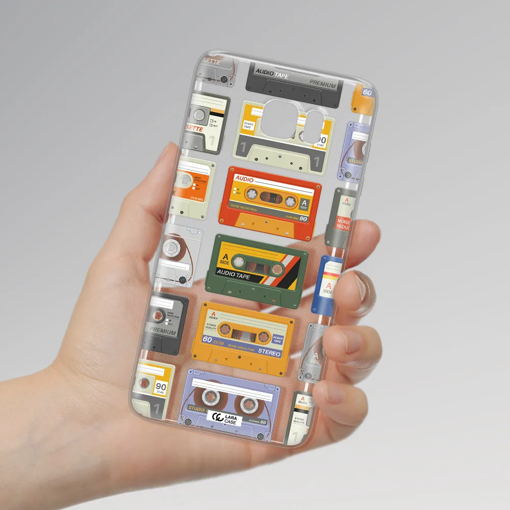 All My Cassettes Samsung Note 5 Clear TPU Case