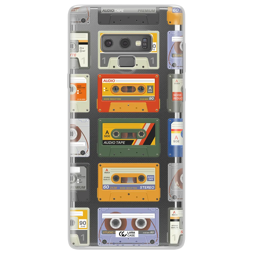 All My Cassettes Samsung Note 9 Clear TPU Case
