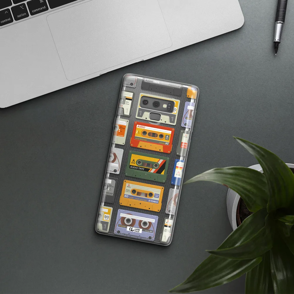 All My Cassettes Samsung Note 9 Clear TPU Case