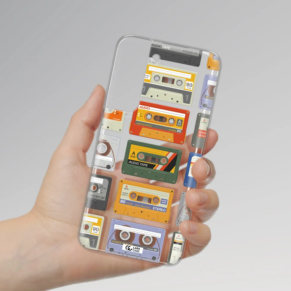 All My Cassettes Samsung S 22 Plus Clear TPU Case