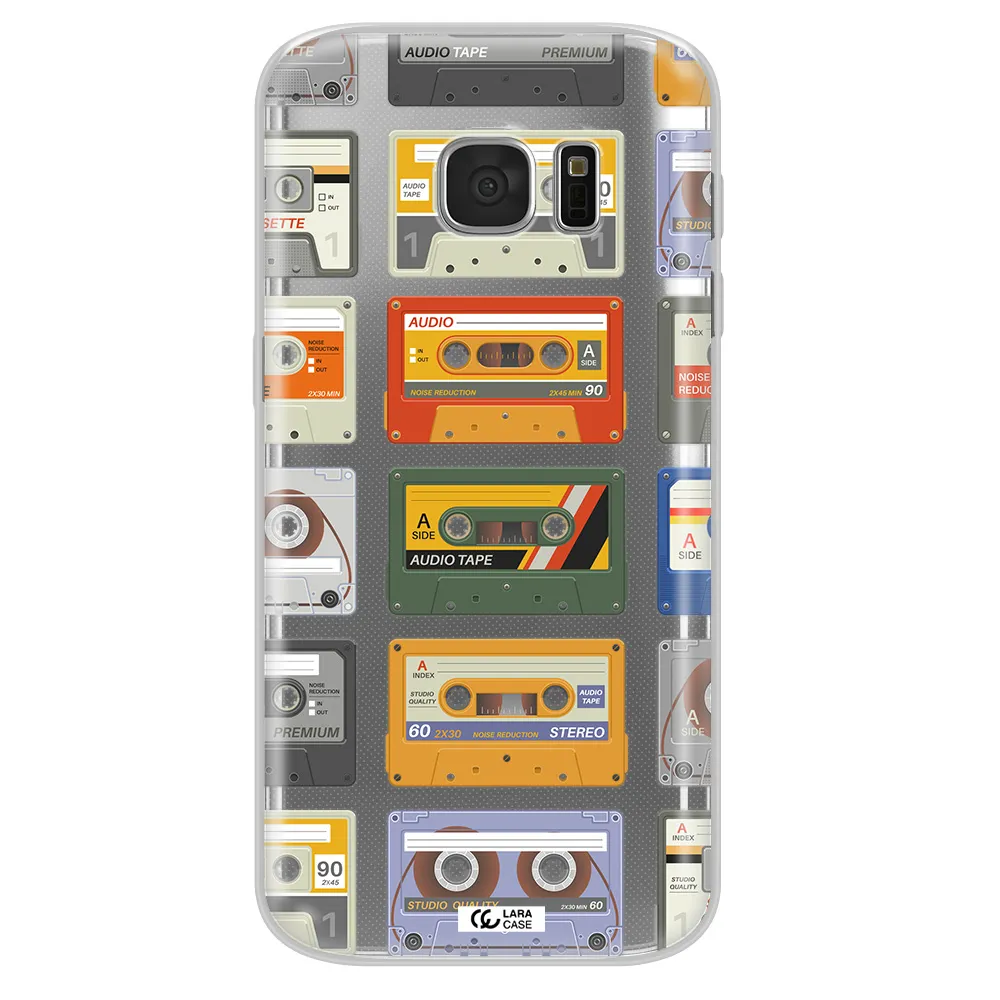 All My Cassettes Samsung S 7 Clear TPU Case