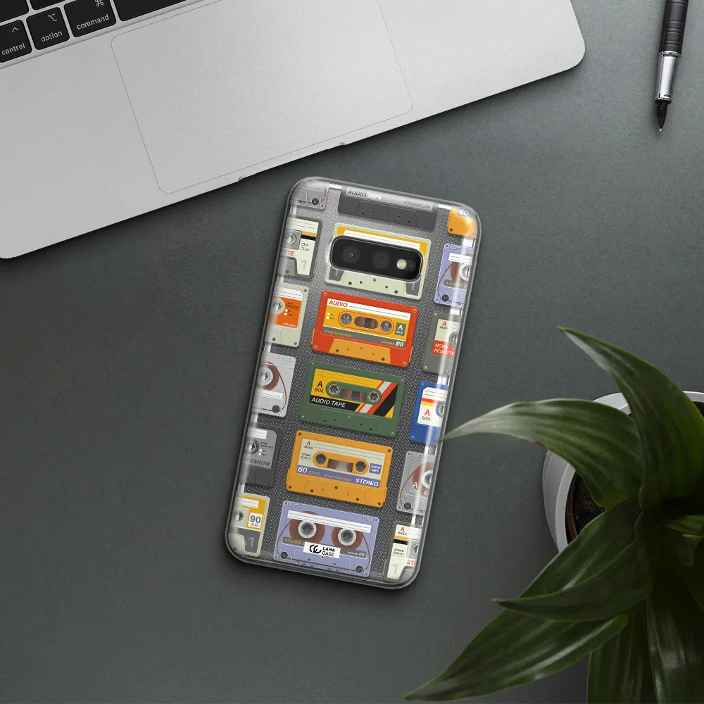 All My Cassettes Samsung S10e Clear TPU Case
