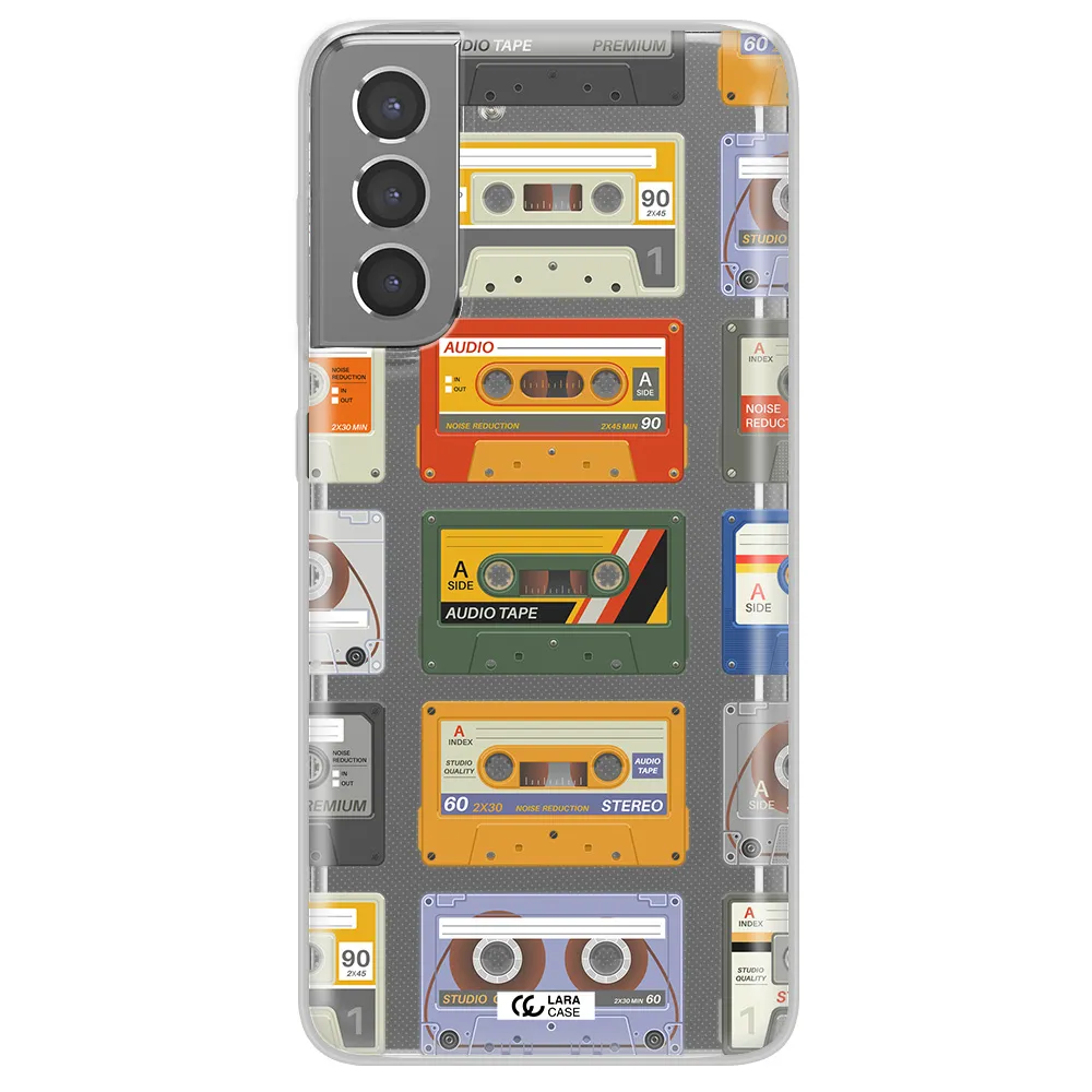 All My Cassettes Samsung S21 Plus Clear TPU Case