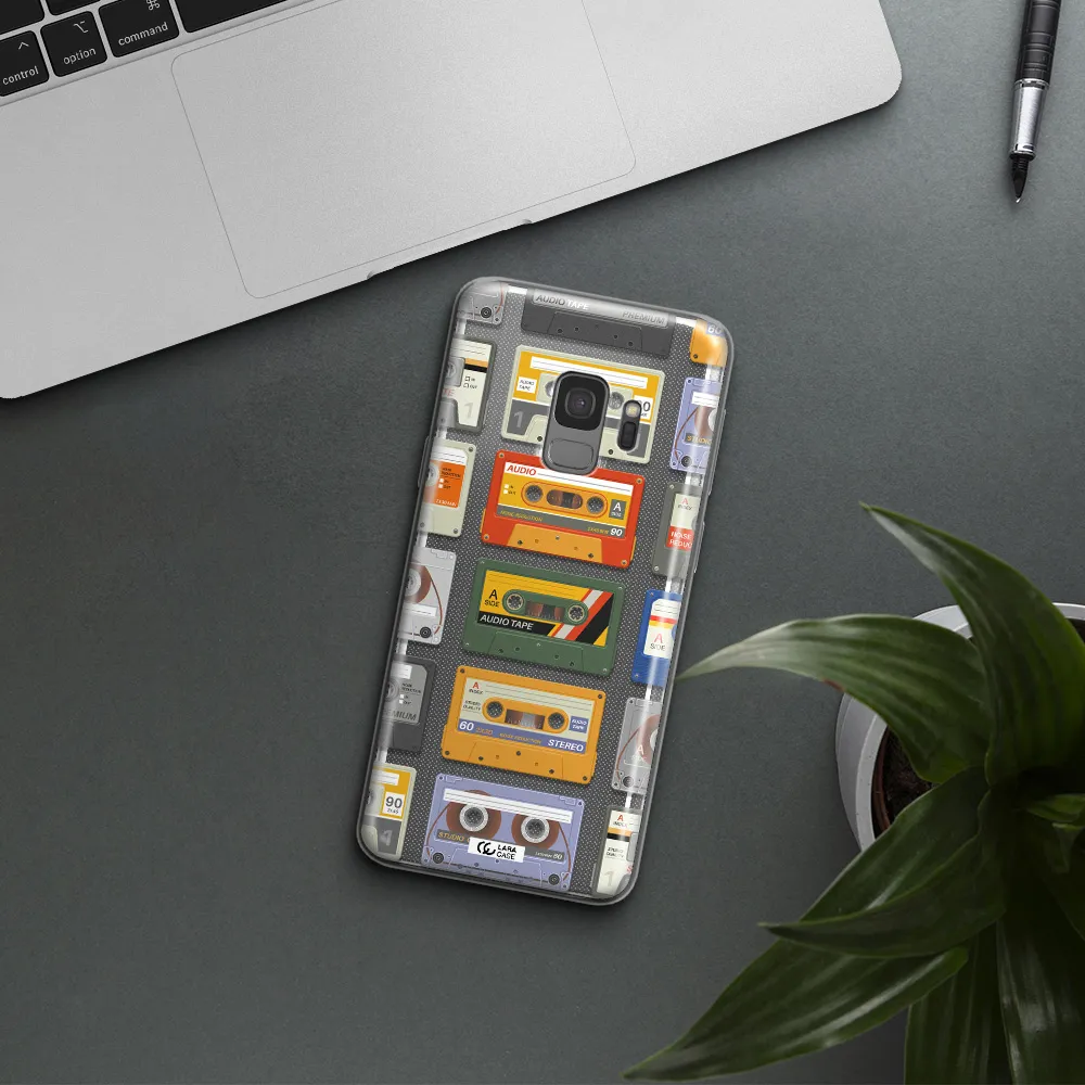 All My Cassettes Samsung S9 Clear TPU Case
