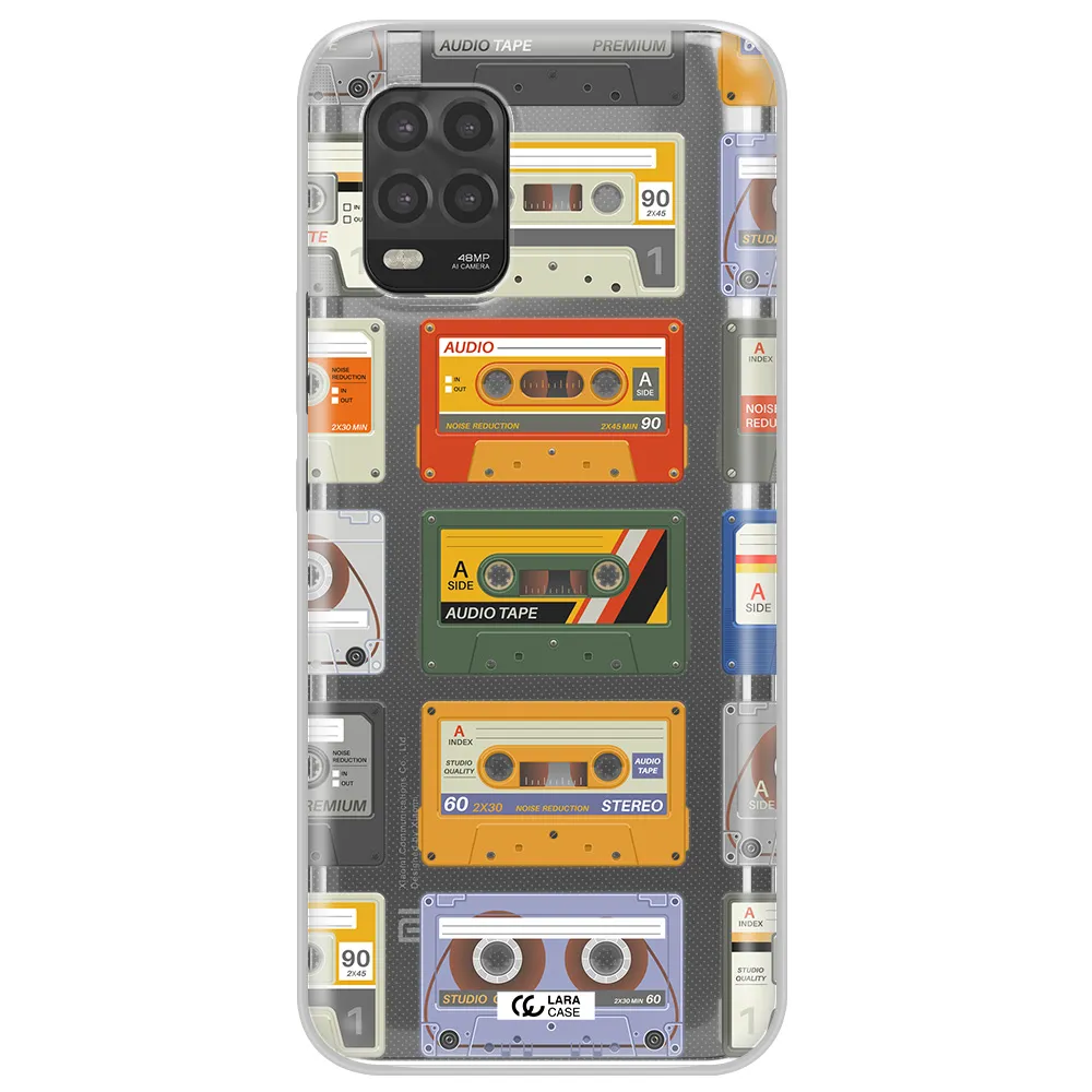 All My Cassettes Xiaomi Mi 10 Lite Clear TPU Case