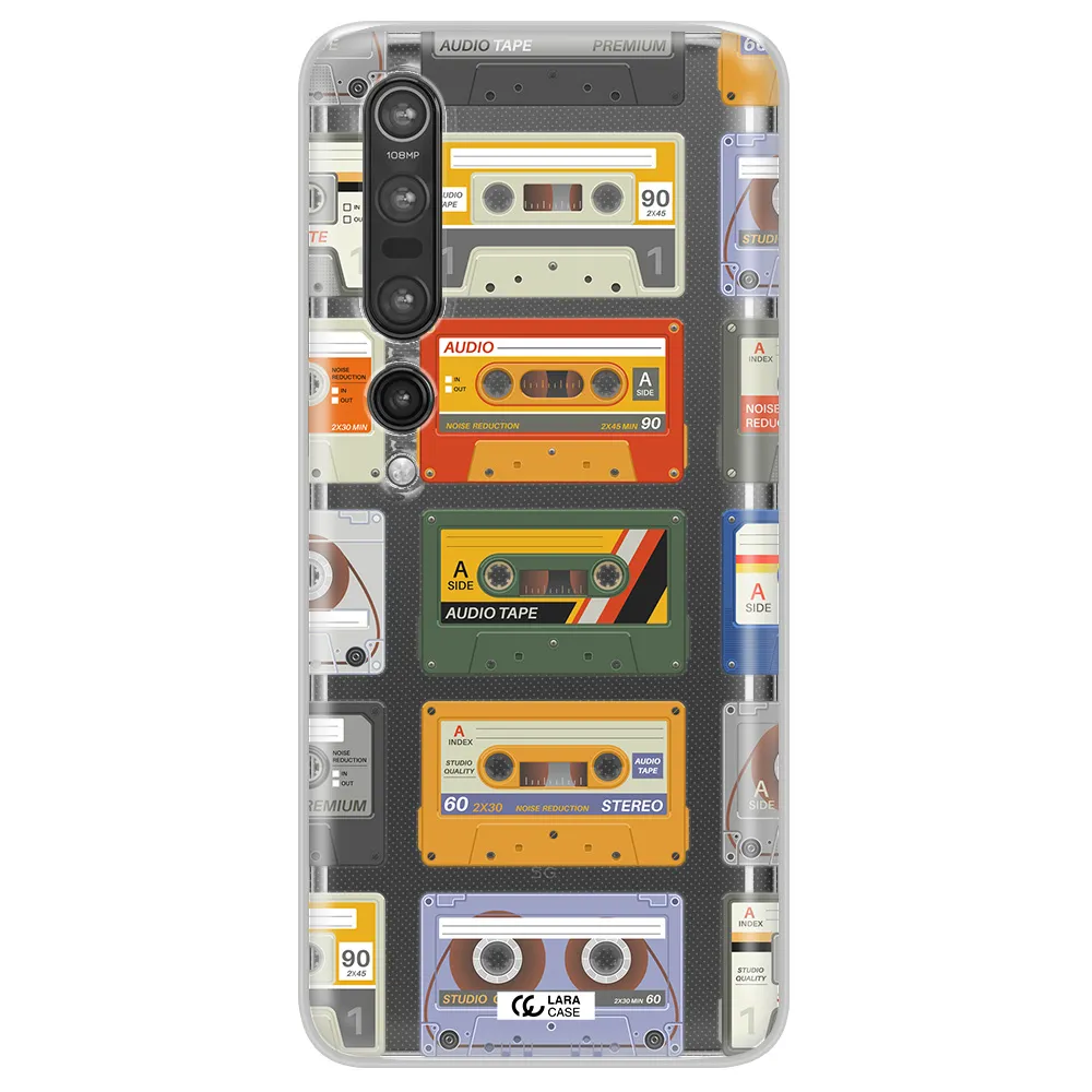 All My Cassettes Xiaomi Mi 10 Pro Clear TPU Case