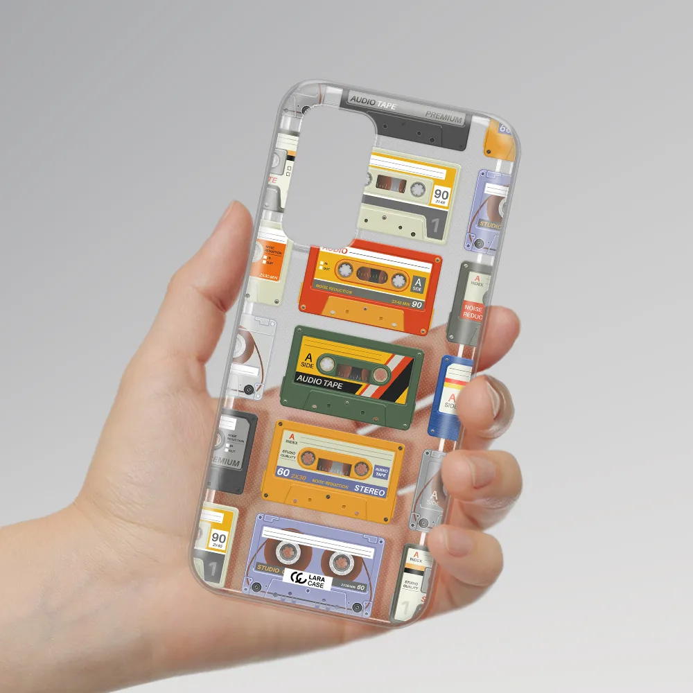 All My Cassettes Xiaomi Mi 10T Clear TPU Case