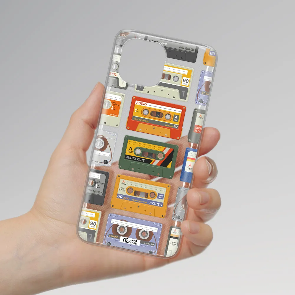 All My Cassettes Xiaomi Mi 11 Lite Clear TPU Case
