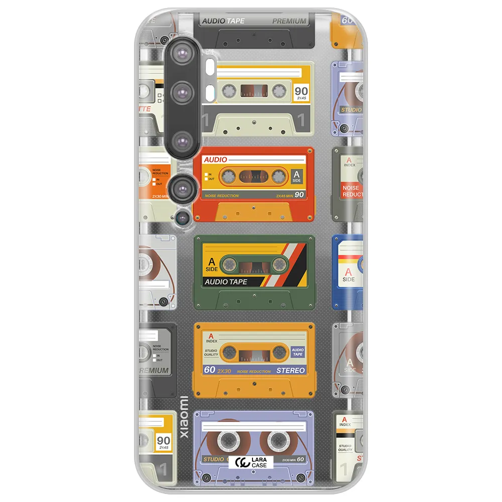 All My Cassettes Xiaomi Mi Note 10 Clear TPU Case