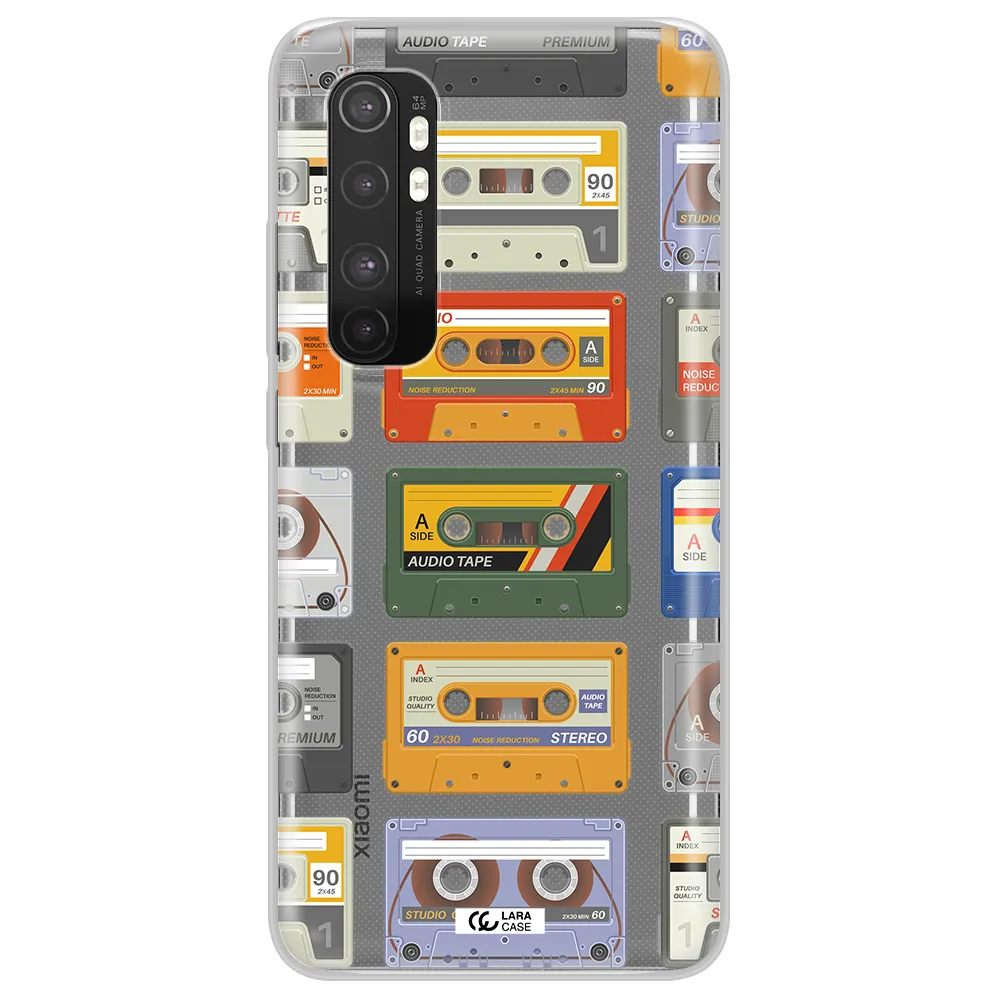All My Cassettes Xiaomi Mi Note 10 Lite Clear TPU Case