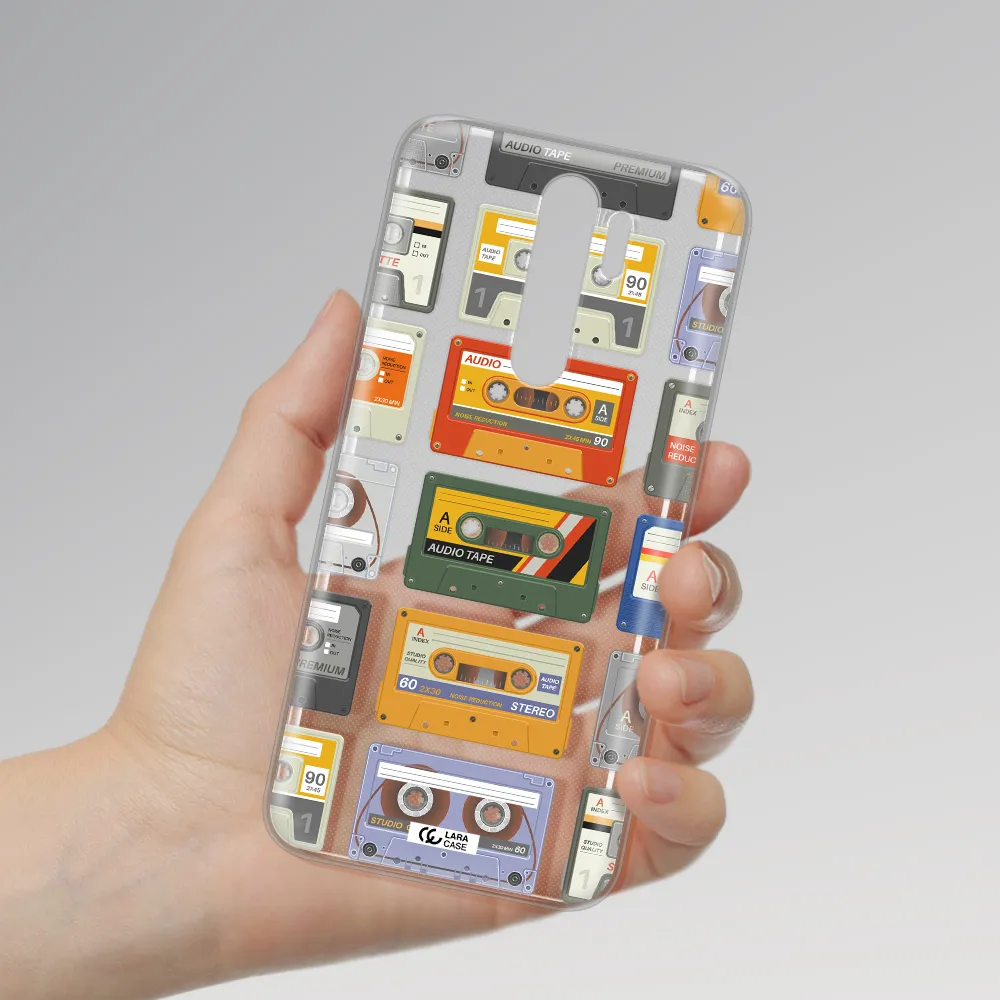 All My Cassettes Xiaomi Note 8 Pro Clear TPU Case