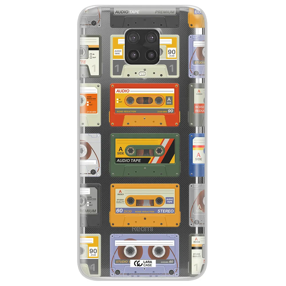 All My Cassettes Xiaomi Note 9 Pro Clear TPU Case