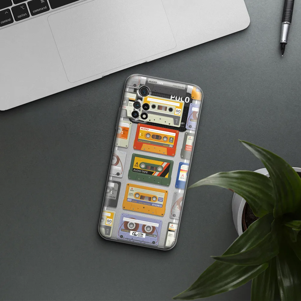 All My Cassettes Xiaomi Poco M4 Pro 4G Clear Tpu Case