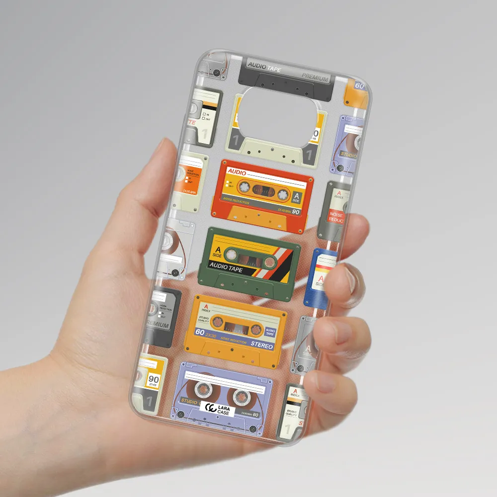 All My Cassettes Xiaomi Poco X3 Clear TPU Case