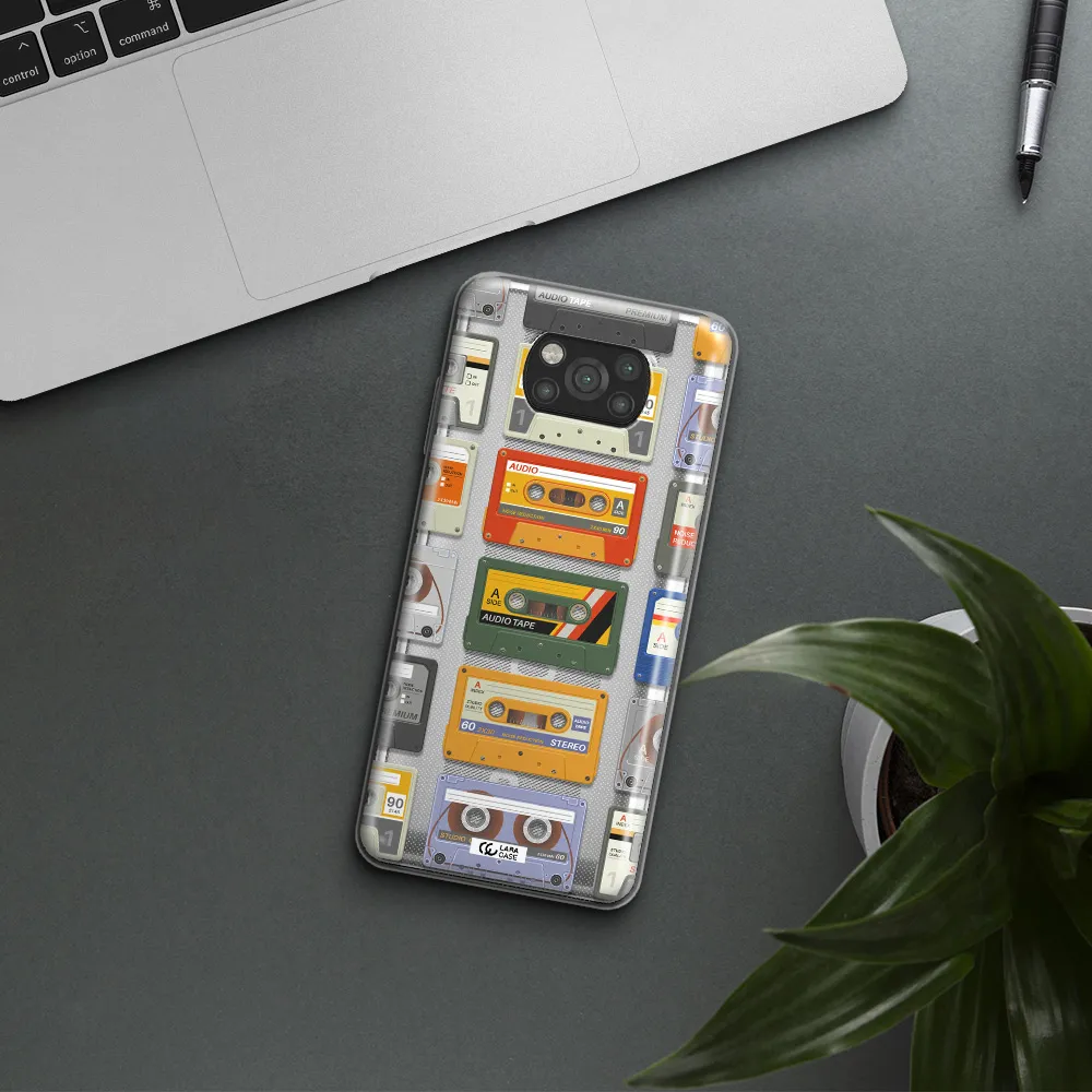 All My Cassettes Xiaomi Poco X3 Clear TPU Case