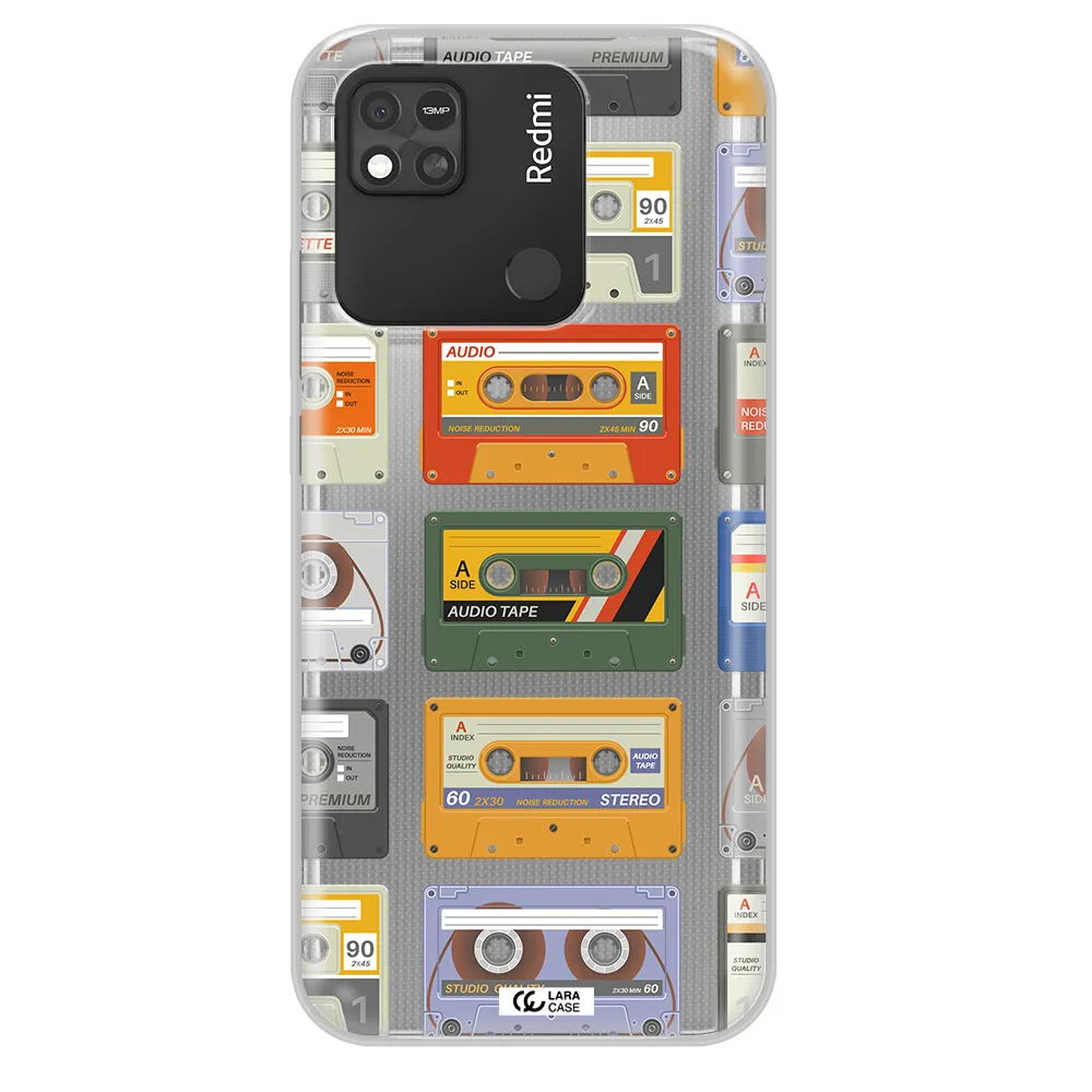 All My Cassettes Xiaomi Redmi 10A Clear TPU Case