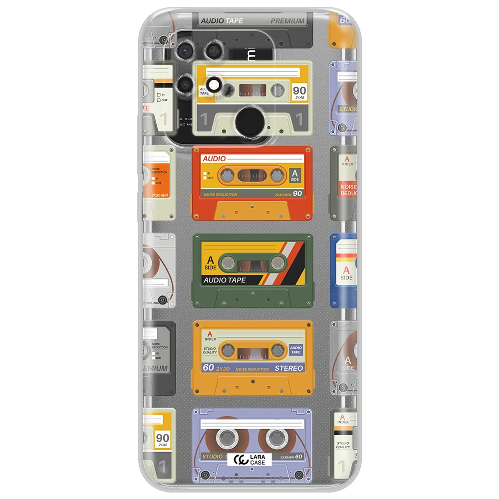 All My Cassettes Xiaomi Redmi 10C Clear TPU Case