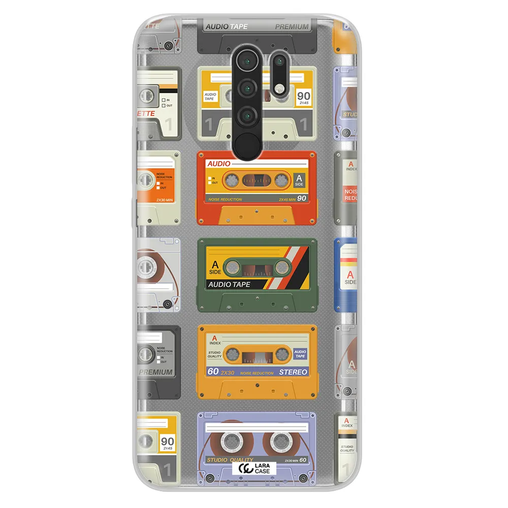 All My Cassettes Xiaomi Redmi 9 Clear TPU Case