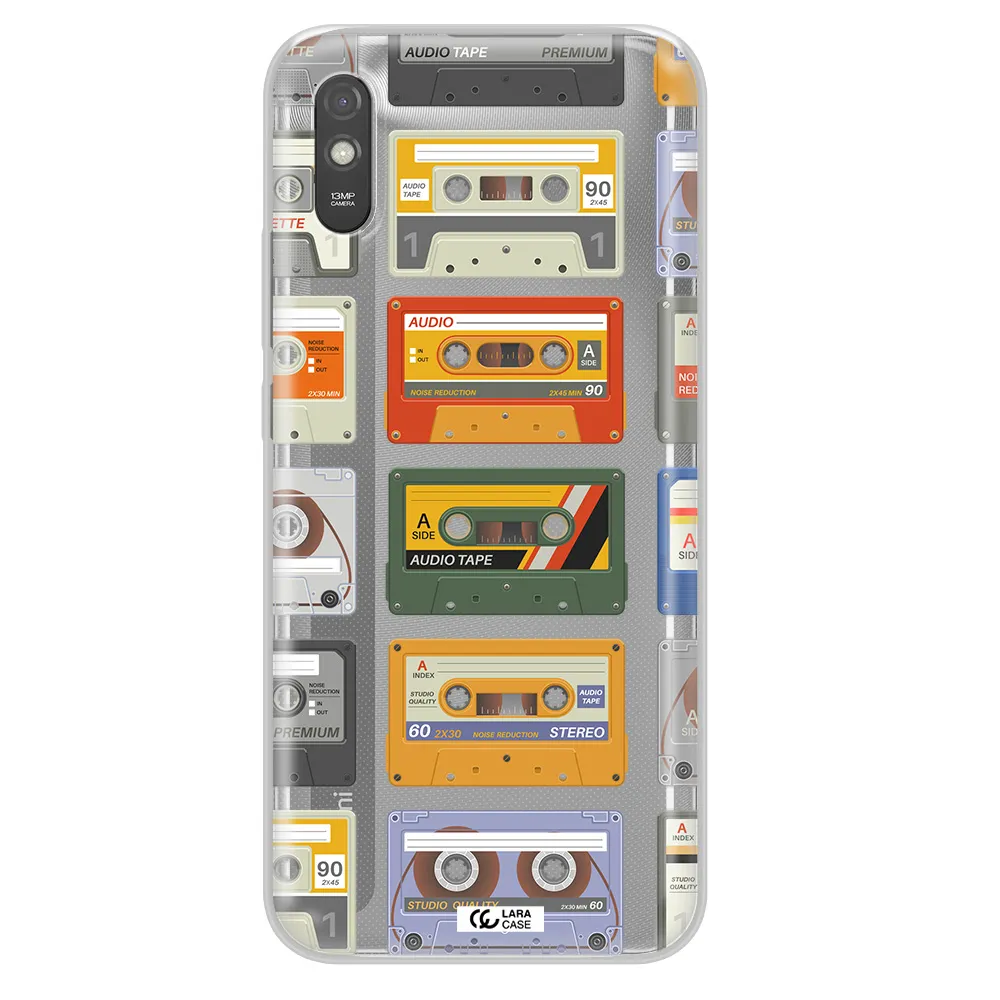 All My Cassettes Xiaomi Redmi 9A Clear TPU Case