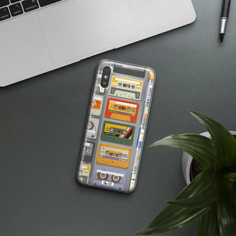 All My Cassettes Xiaomi Redmi 9A Clear TPU Case