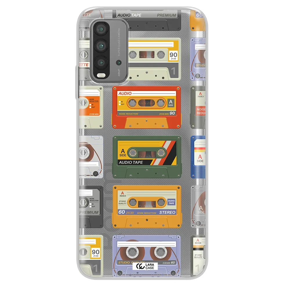 All My Cassettes Xiaomi Redmi 9T Clear TPU Case