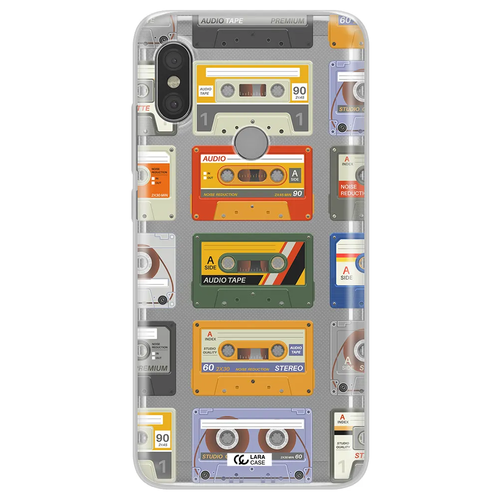 All My Cassettes Xiaomi Redmi Note 6 Pro Clear TPU Case