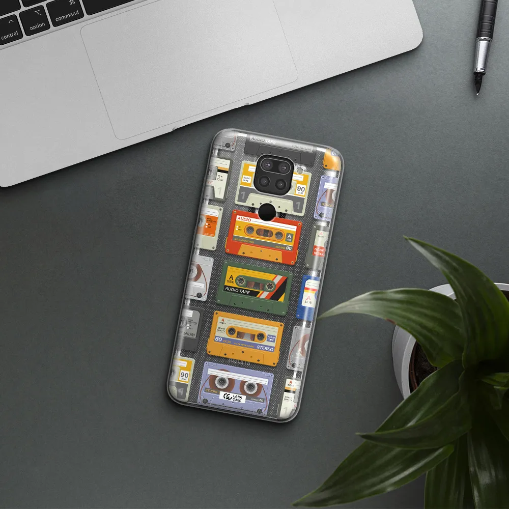 All My Cassettes Xiaomi Redmi Note 9 Clear TPU Case