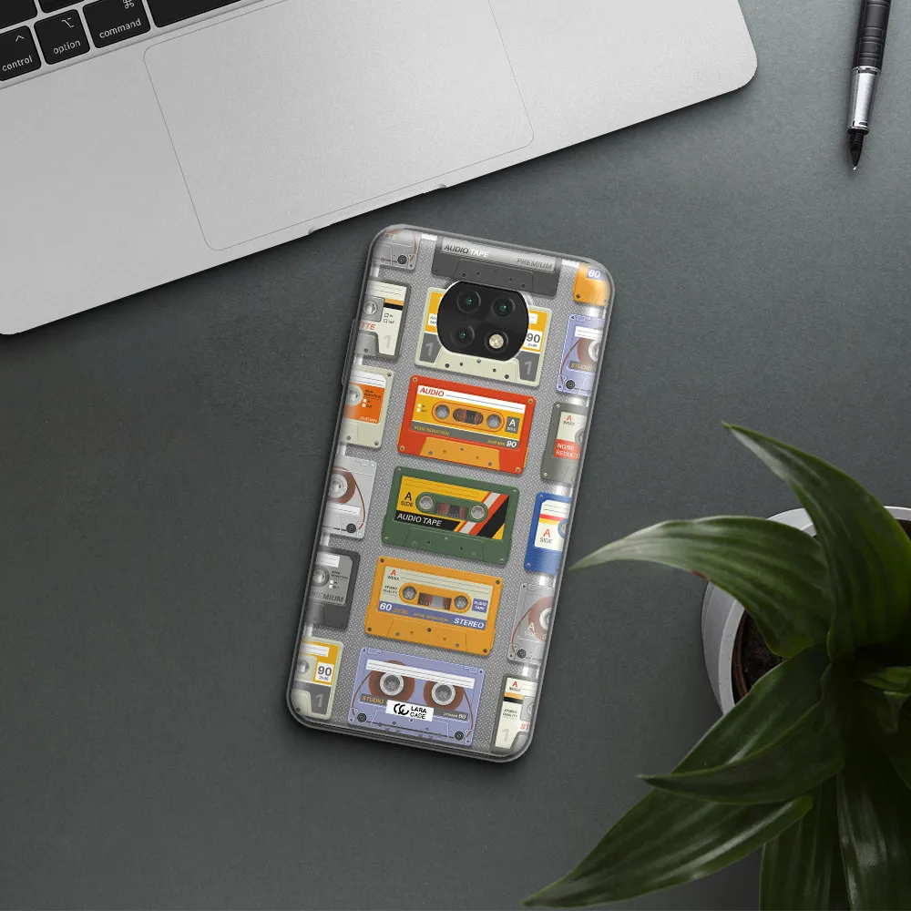 All My Cassettes Xiaomi Redmi Note 9T Clear Tpu Case