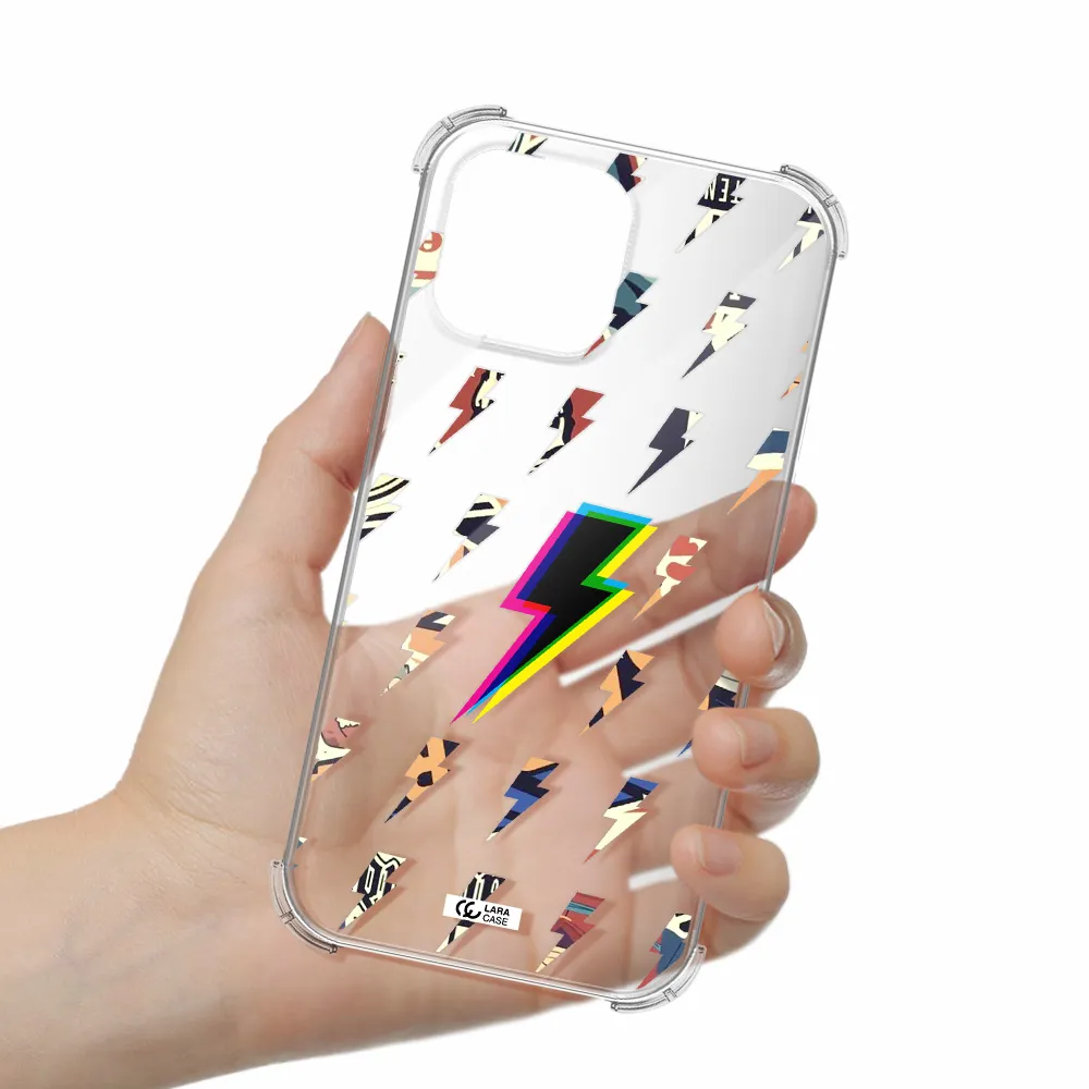 Thunder Glitch Apple iPhone 13 Pro Max Clear PC Case