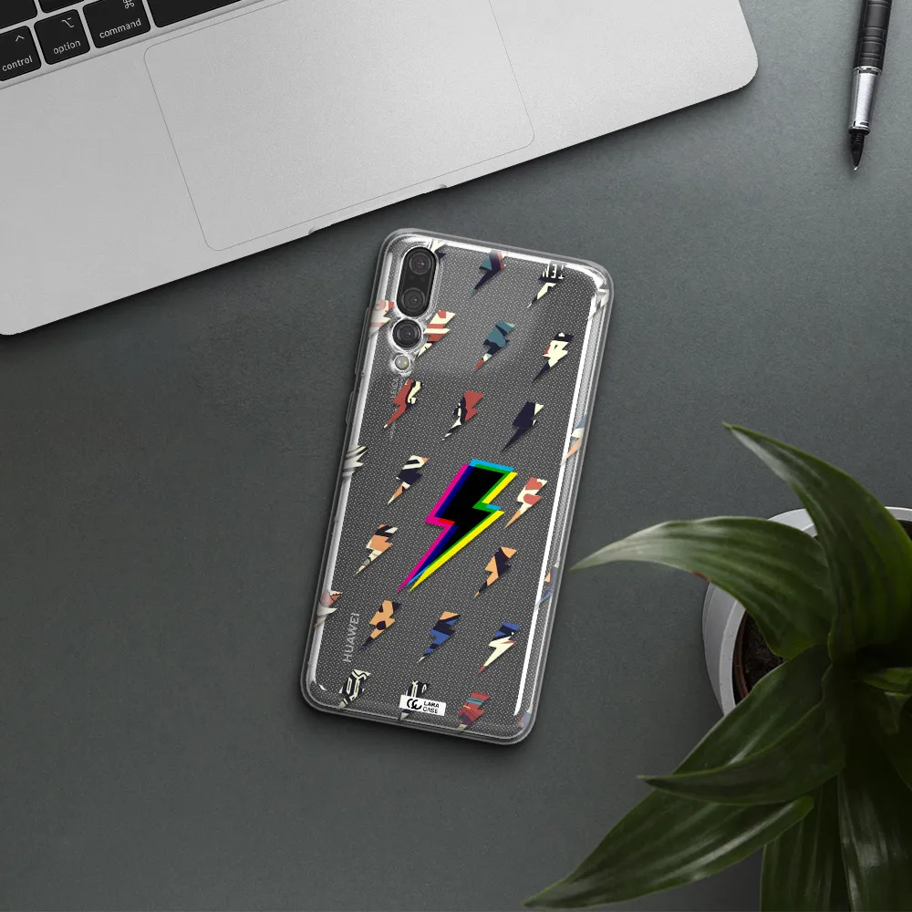 Thunder Glitch Huawei P20 Pro Clear TPU Case