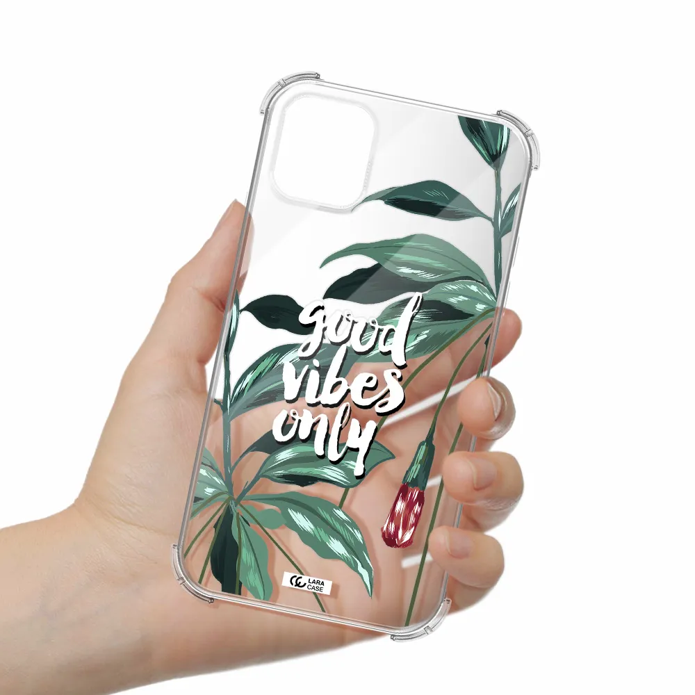 Tropical Vibes Green Apple iPhone 11 Clear PC Case