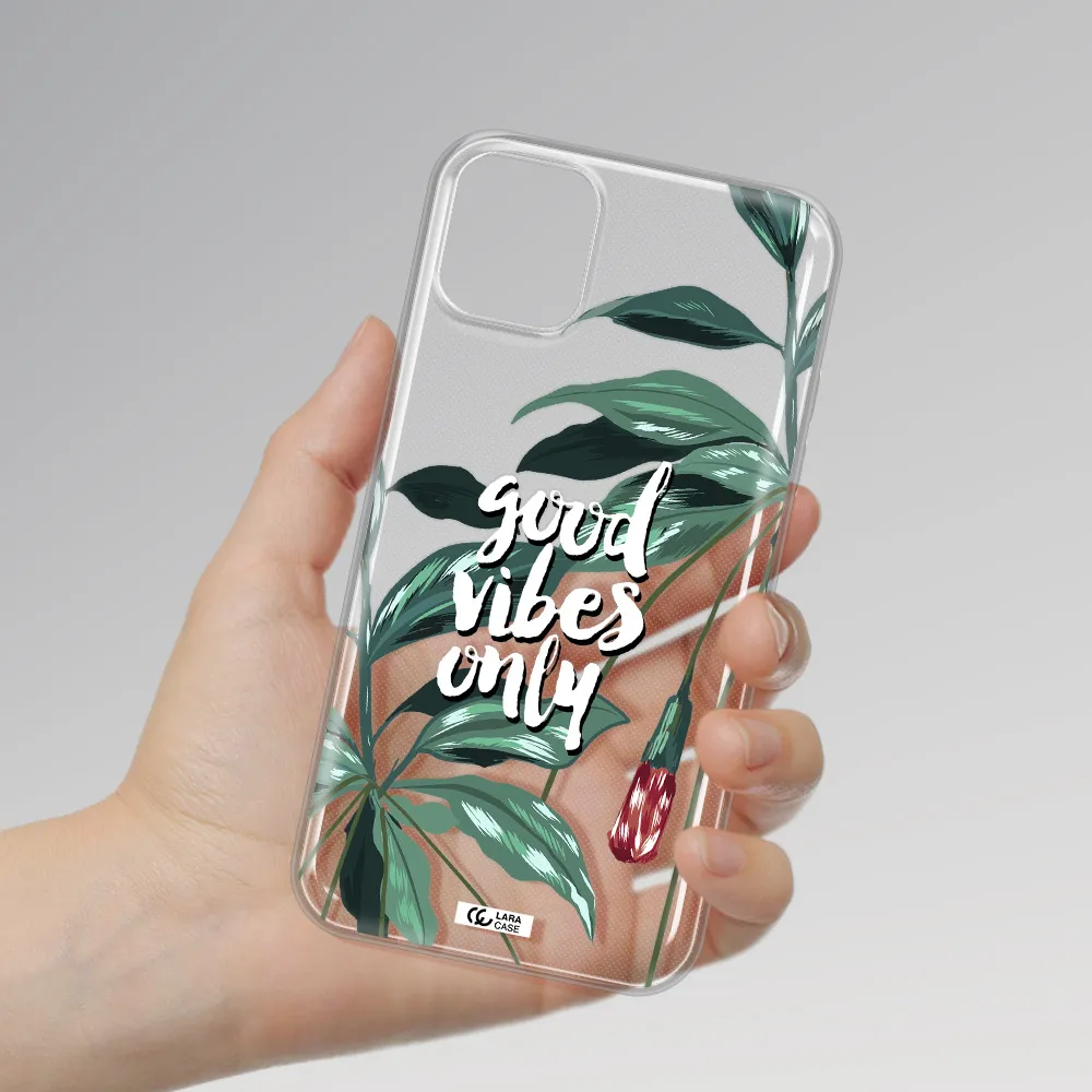 Tropical Vibes Green Apple iPhone 11 Clear TPU Case