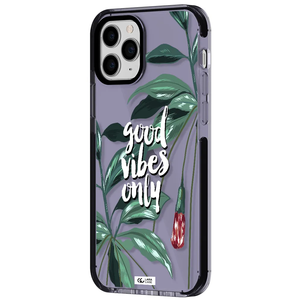 Tropical Vibes Green Apple iPhone 11 pro max impact Lilac Case