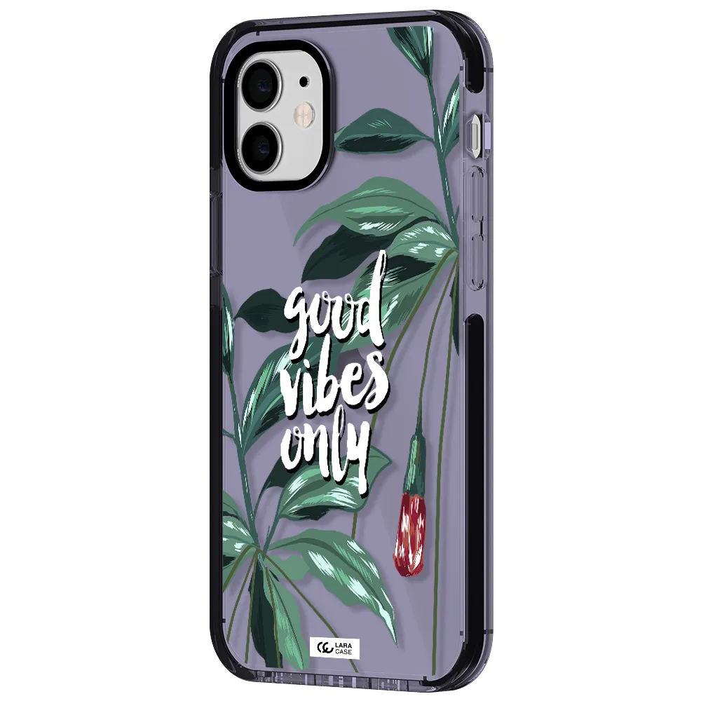 Tropical Vibes Green Apple iPhone 12 impact Lilac Case