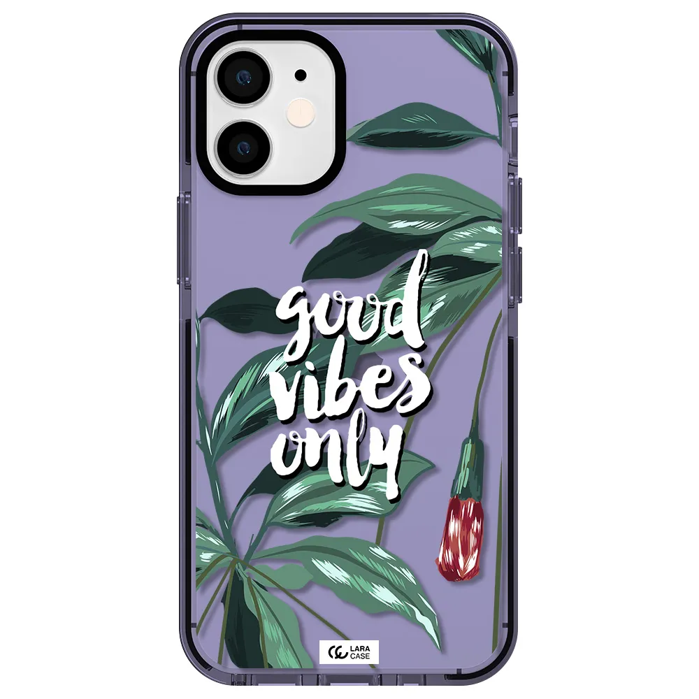 Tropical Vibes Green Apple iPhone 12 mini impact Lilac Case