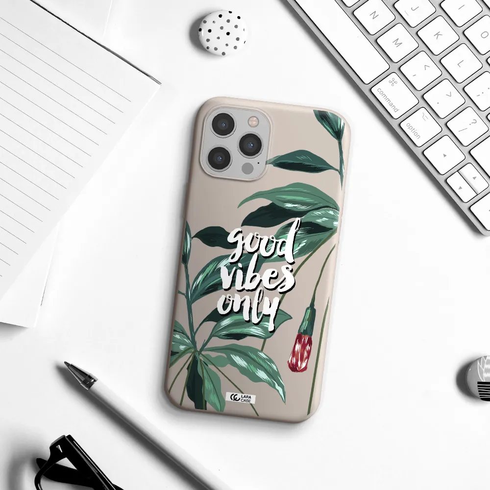 Tropical Vibes Green Apple iPhone 12 pro max Silicone Stone Case